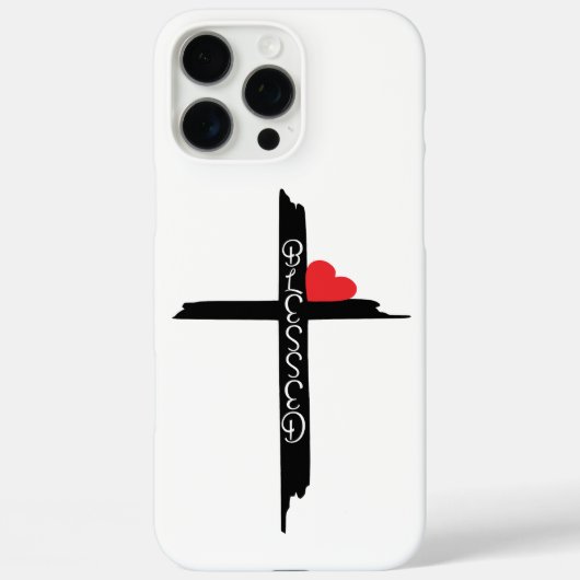 étui de téléphone croix bénie (Verso)