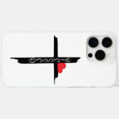 étui de téléphone croix bénie (Verso (horizontal))