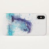 Étui de téléphone dauphin (Dos (Horizontal))