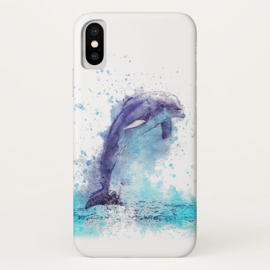 Étui de téléphone dauphin (Dos)