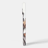 Étui de téléphone de concours Silver Glam Paillett (Verso / Gauche)
