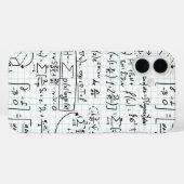 Étui de téléphone de formules de mathématiques bla (Verso (horizontal))