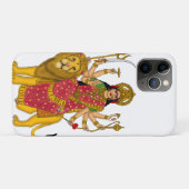 Étui de téléphone de la déesse Durga (Dos (Horizontal))