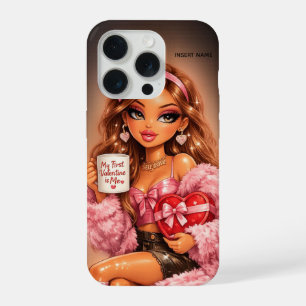 Étui de téléphone de la Saint-Valentin pour l'amou