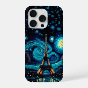 Étui de téléphone de la Tour Eiffel sous la Nuit É