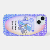 Étui de téléphone de salon de beauté de beauté (Verso Horizontal)