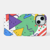 Étui de téléphone de style Memphis Dopamine Décor (Verso Horizontal)