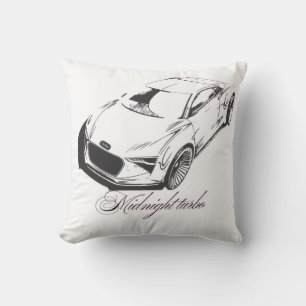 Étui de téléphone de voiture de course Coussin de