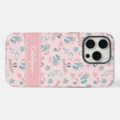 Étui de téléphone d'infirmière de bébé mignon | No (Verso Horizontal)