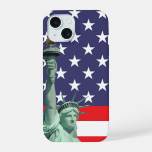 Étui de téléphone drapeau américain 