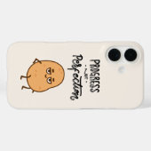 Étui de téléphone drôle à typographie minimale (Verso (horizontal))