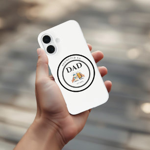 Étui de téléphone drôle pour futur papa dès 2026