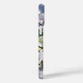 Étui de téléphone élégant à orchidée blanche flora (Verso / Droite)