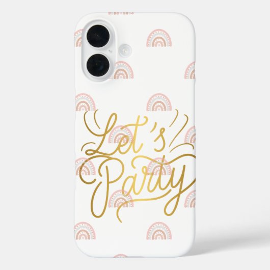 Étui de téléphone élégant Boho Neutre | faisons la (Verso)