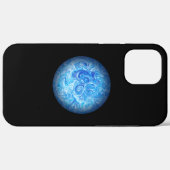 Étui de téléphone en art fluide Calm Tide (Verso (horizontal))
