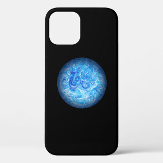 Étui de téléphone en art fluide Calm Tide