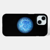 Étui de téléphone en art fluide Calm Tide (Verso (horizontal))