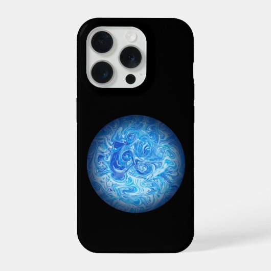 Étui de téléphone en art fluide Calm Tide (Verso)