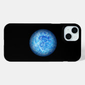 Étui de téléphone en art fluide Calm Tide (Verso (horizontal))