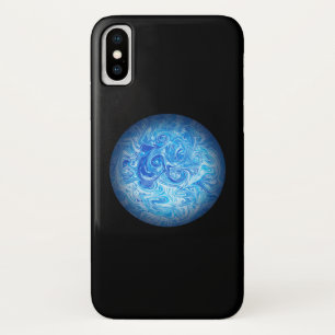 Étui de téléphone en art fluide Calm Tide pour iPh