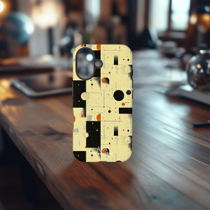 Étui de téléphone en art géométrique équilibré bei