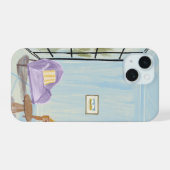 Étui de téléphone en art mignon esthétique de cham (Verso Horizontal)