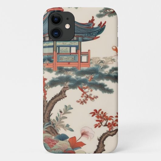 Étui de téléphone en chinoiserie (Dos)
