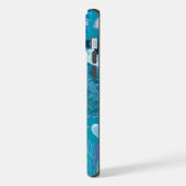 Étui de téléphone en collage Océan Bleu (Côté gauche)