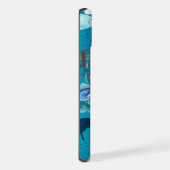 Étui de téléphone en collage Océan Bleu (Côté droit)