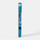 Étui de téléphone en collage Océan Bleu (Côté droit)