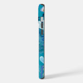 Étui de téléphone en collage Océan Bleu (Côté gauche)