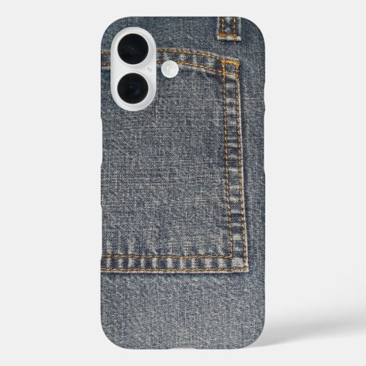Étui de téléphone en denim (Verso)