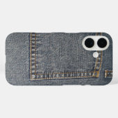Étui de téléphone en denim (Verso (horizontal))