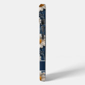 Étui de téléphone en denim avec daisy 3D (Verso / Gauche)