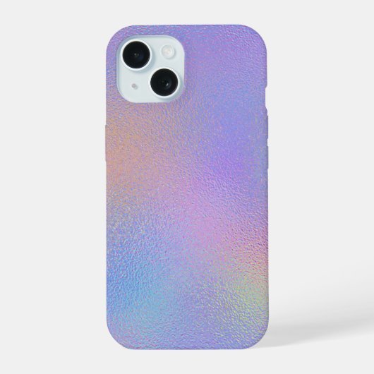Étui de téléphone en feuille iridescente (Verso)