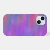 Étui de téléphone en feuille iridescente (Verso Horizontal)