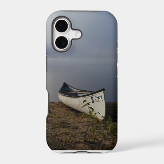 Étui de téléphone en forme de canoë