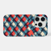 Étui de téléphone en forme de cube géométrique 3D (Verso Horizontal)