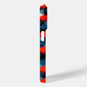 Étui de téléphone en forme de cube géométrique 3D  (Verso / Droite)