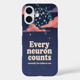 Étui de téléphone en gouache Constellation de neur