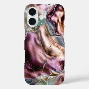 Étui de téléphone en marbre de Bourgogne Luxe Abst