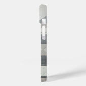 Étui de téléphone en marbre vert émeraude de luxe (Verso / Gauche)