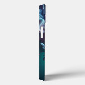 Étui de téléphone en nuage liquide abstrait sarcel (Verso / Droite)