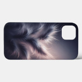 Étui de téléphone en plume éthérée de luxe - Doux (Verso (horizontal))