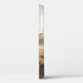 Étui de téléphone en sable doré abstrait - Dé (Verso / Gauche)