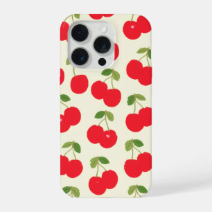 Étui de téléphone esthétique à la cerise mignonne 