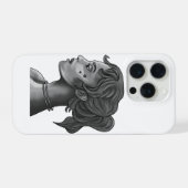 Étui de téléphone esthétique Muse céleste (Verso Horizontal)