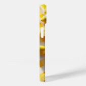 Étui de téléphone Été Citron Clair Gingham Jaune (Verso / Droite)