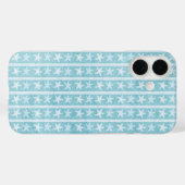 Étui de téléphone étoile de mer bleu sarcelle plag (Verso (horizontal))