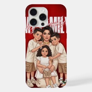 Étui de téléphone familial marocain personnalisé